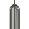 Lampa wisząca czarna geometryczna tuba druciana nowoczesna designerska do sypialni salonu kuchni SINGLES B 12201 Nowodvorski